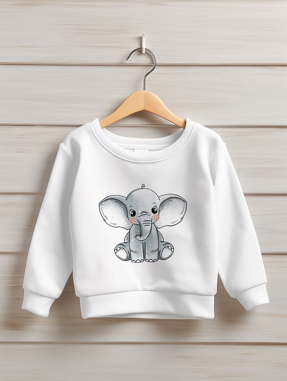 Vorbestellung | Bügelbild "Winter Elephant" fadenwunsch 