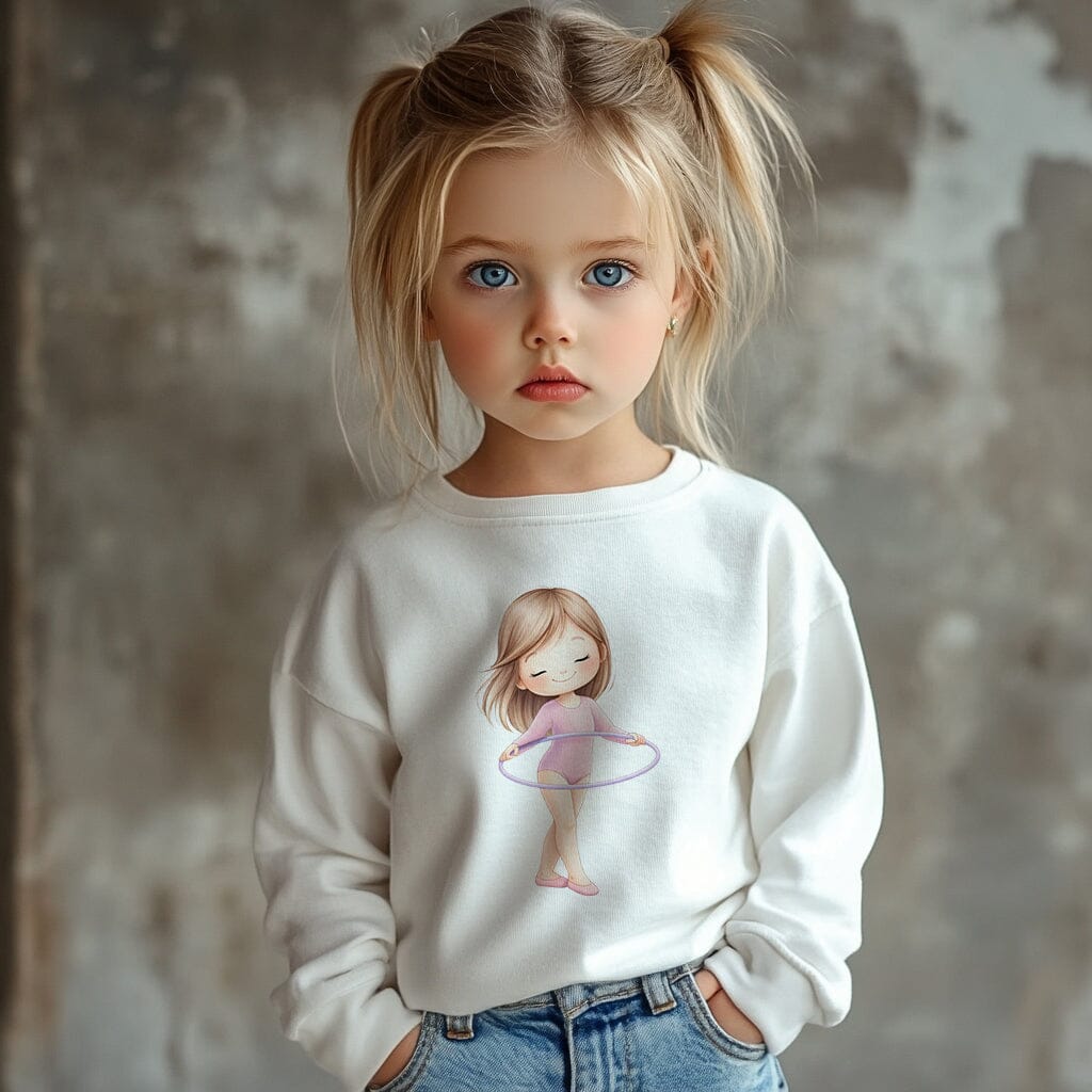 Vorbestellung | Bügelbild "Turnermädchen 3" fadenwunsch 