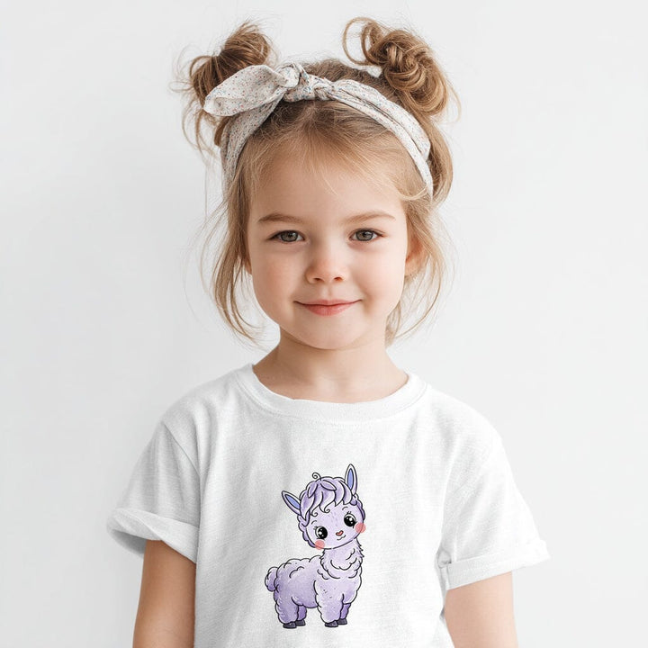 Vorbestellung | Bügelbild "Bloomy Alpaka Flieder" fadenwunsch 