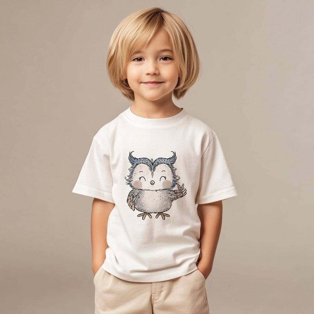 Vorbestellung | Bügelbild "Kleine Eule Boy 2" fadenwunsch 