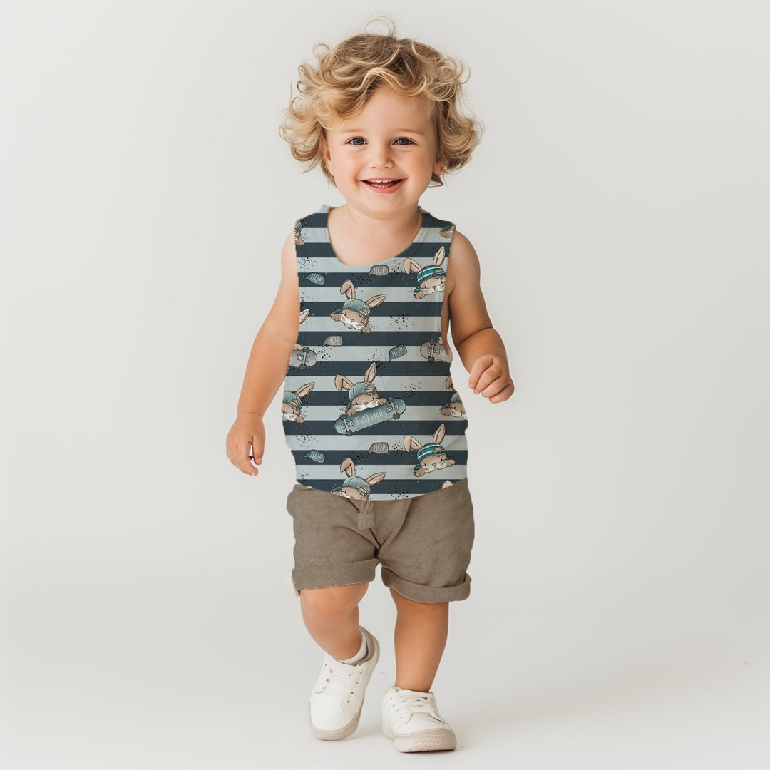 Vorbestellung | "Hasen Scratch Boy Stripes" fadenwunsch 