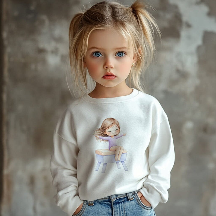 Vorbestellung | Bügelbild "Turnermädchen 4" fadenwunsch 