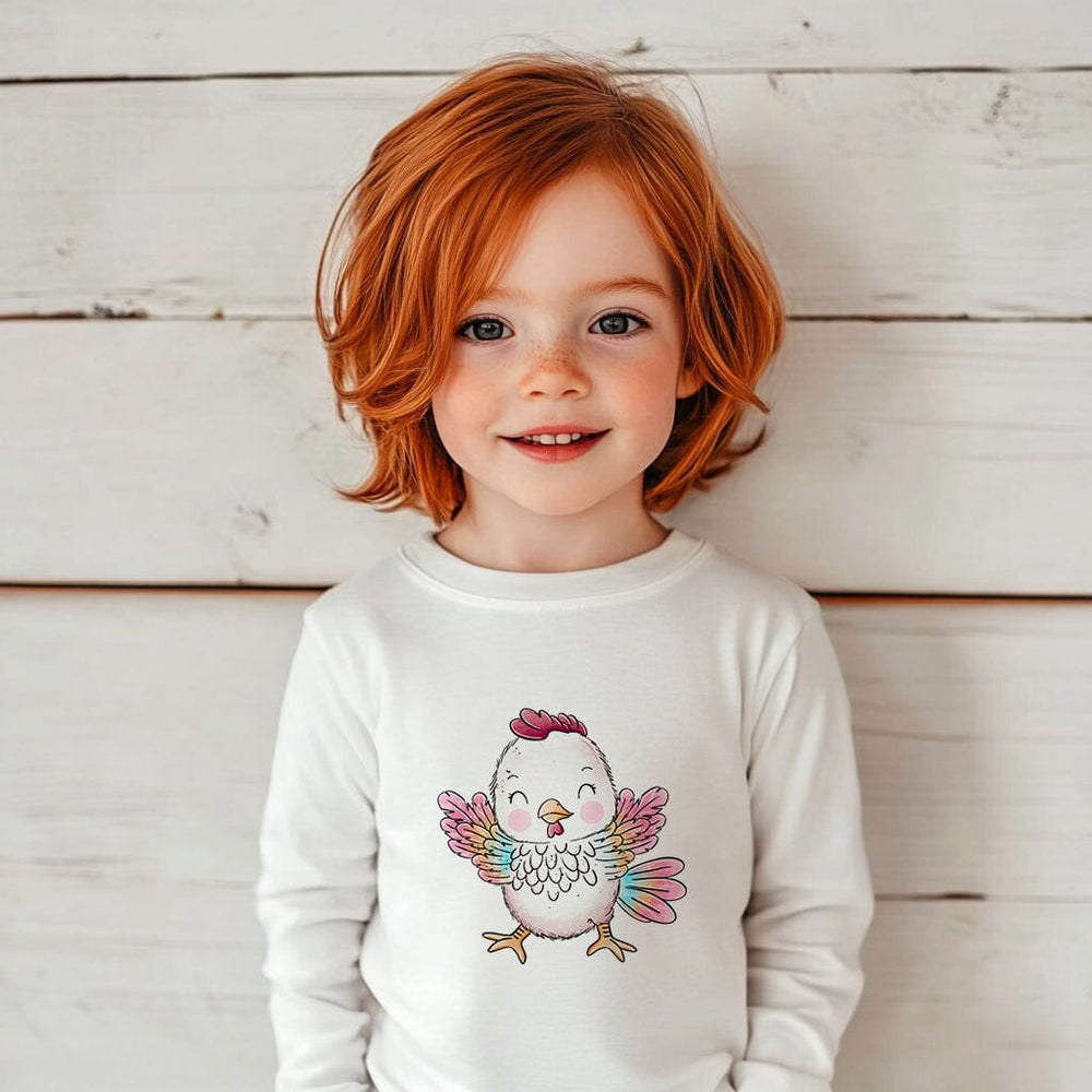 Vorbestellung | Bügelbild "Chicken Girl" fadenwunsch 