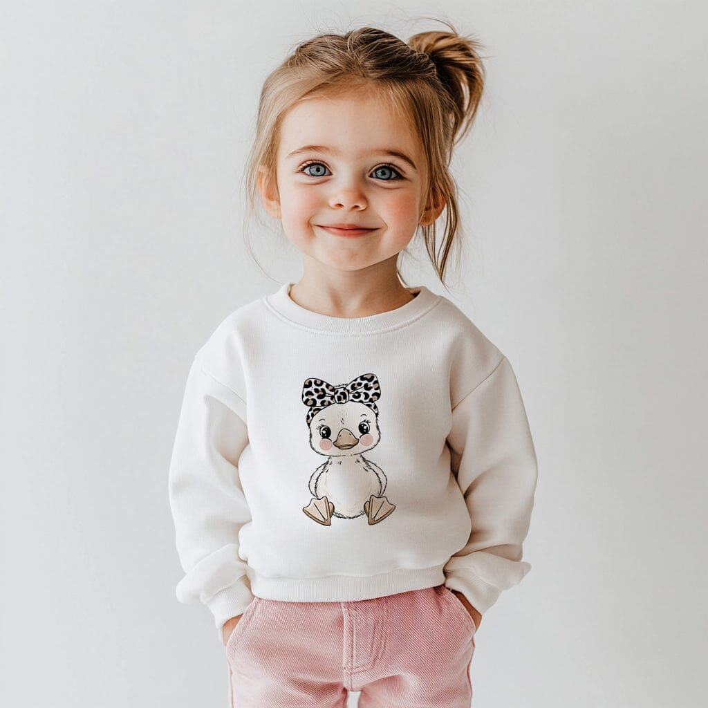 Vorbestellung | Bügelbild "Gänsebaby Girl Leo" fadenwunsch 