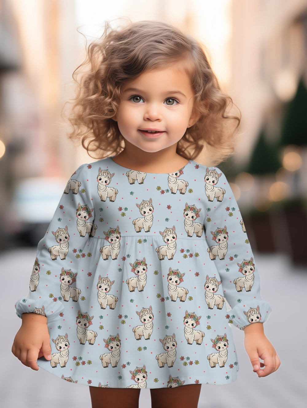 Vorbestellung | "Bloomy Alpaka Blau" fadenwunsch 