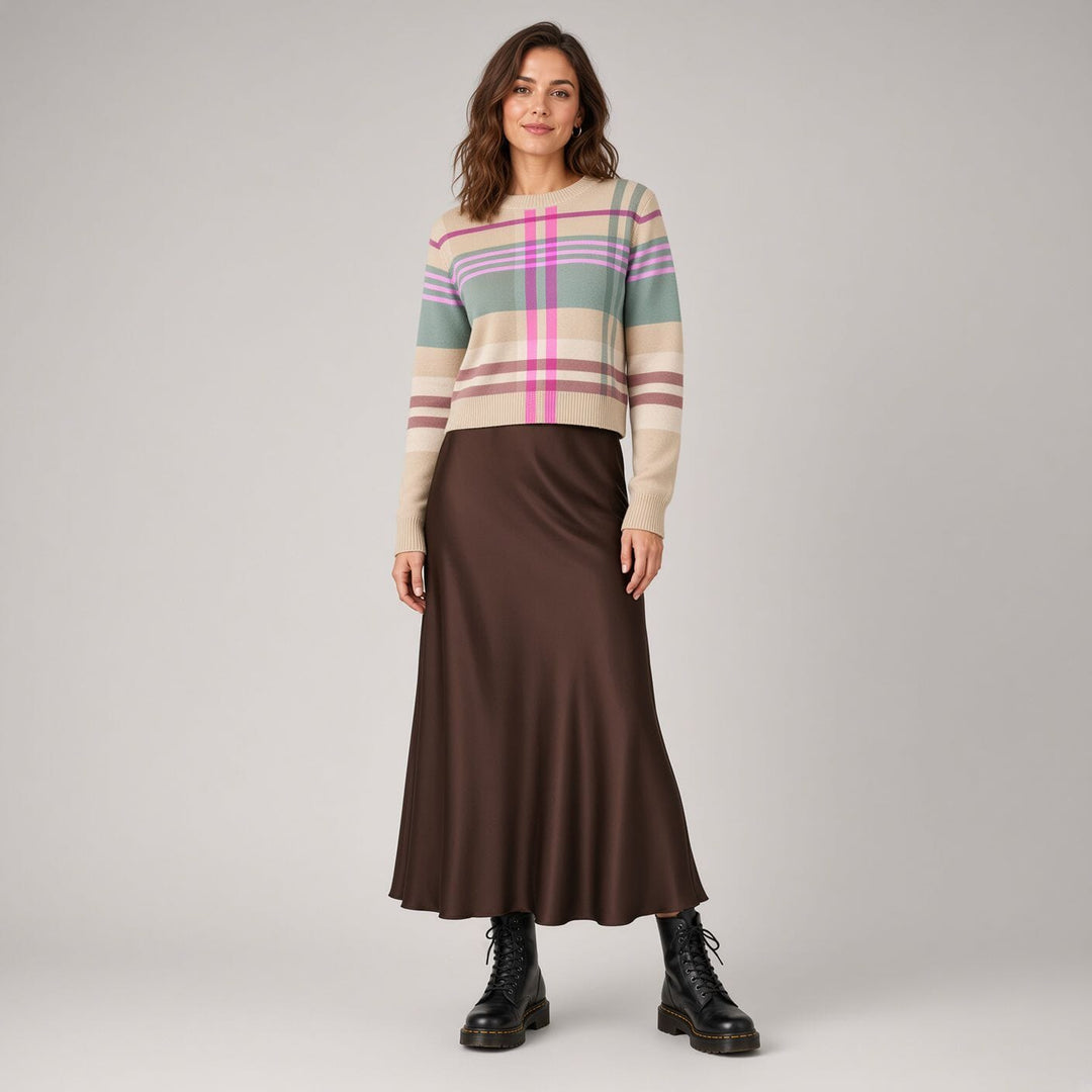 Vorbestellung | "Modern Tartan Pink" fadenwunsch 