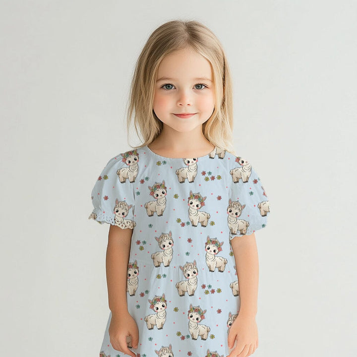 Vorbestellung | "Bloomy Alpaka Blau" fadenwunsch 