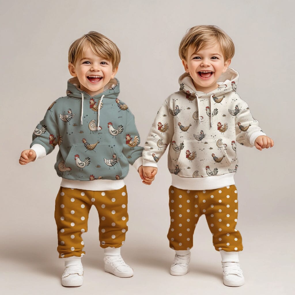 Vorbestellung | "Hühner Cool - Hellbeige" fadenwunsch 