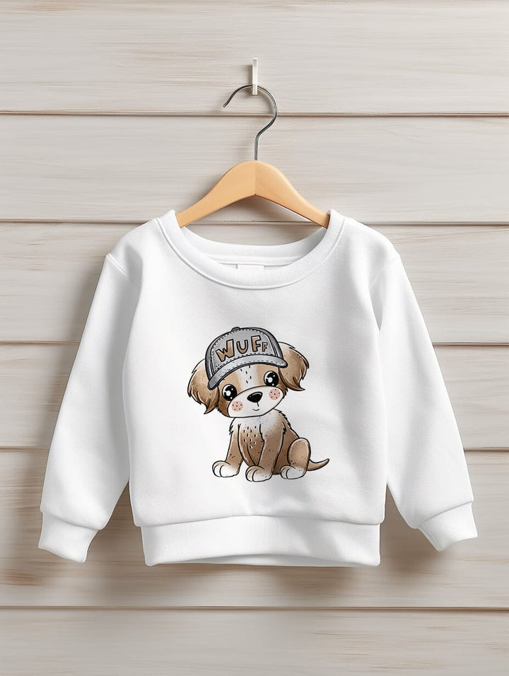 Vorbestellung | Bügelbild "Hund Wuffi mit Cap" fadenwunsch 