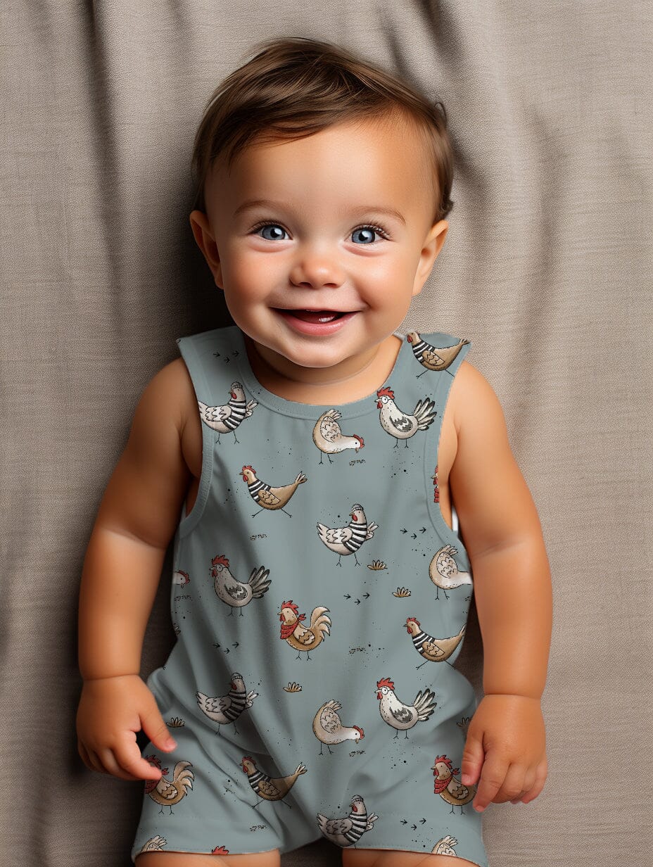 Vorbestellung | "Hühner Cool - Mintgrau" fadenwunsch 