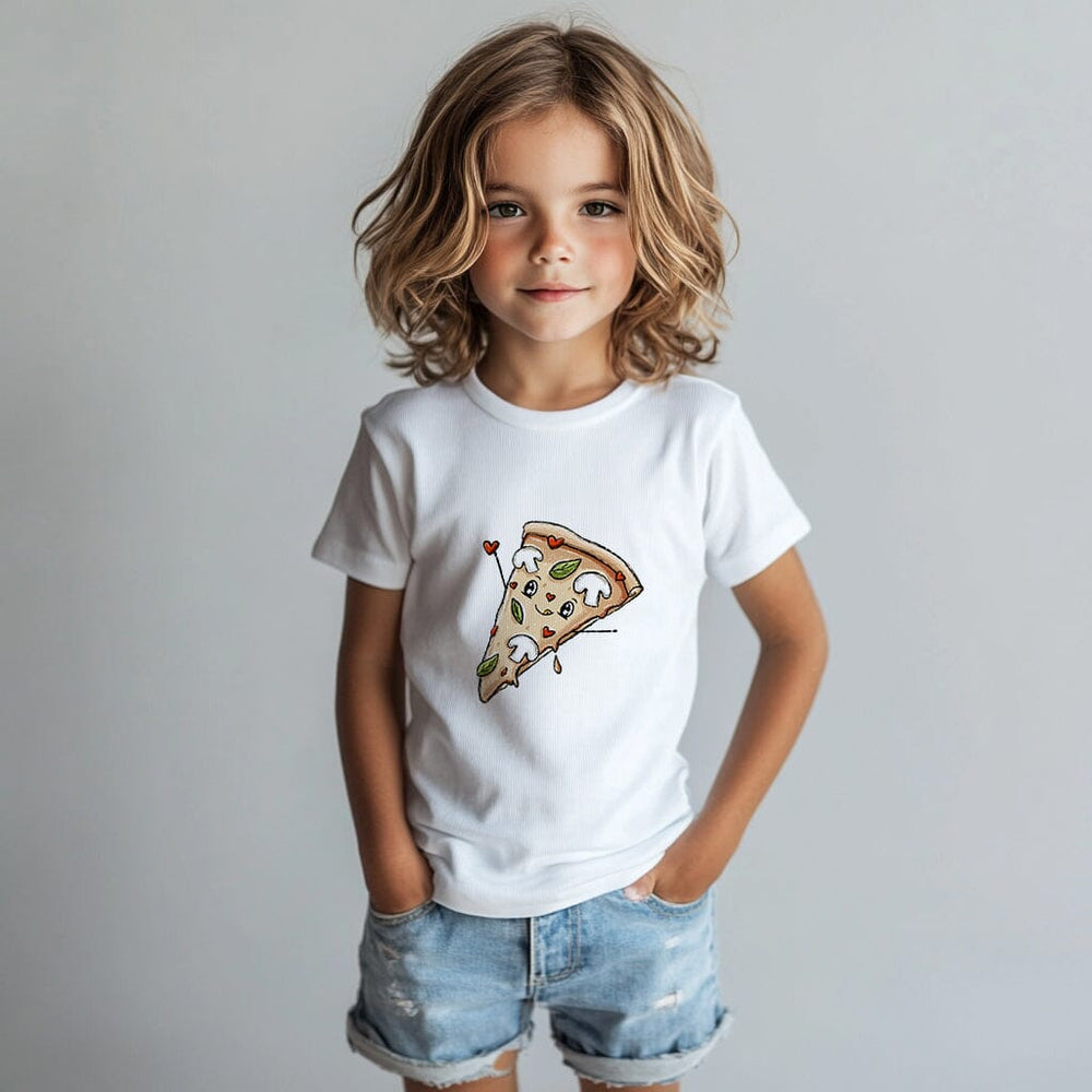 Vorbestellung | Bügelbild "Pizzalein Pilze" fadenwunsch 