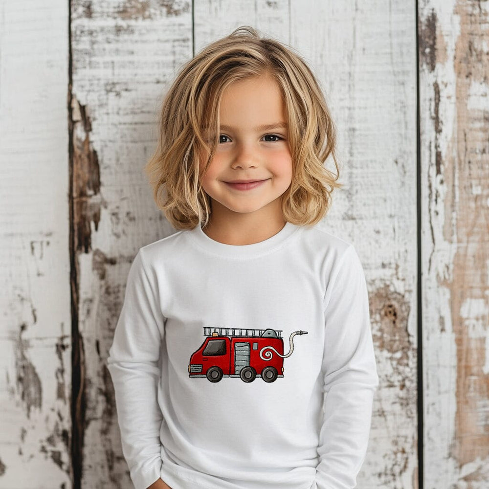 Vorbestellung | Bügelbild "Fire Trucks 1" fadenwunsch 