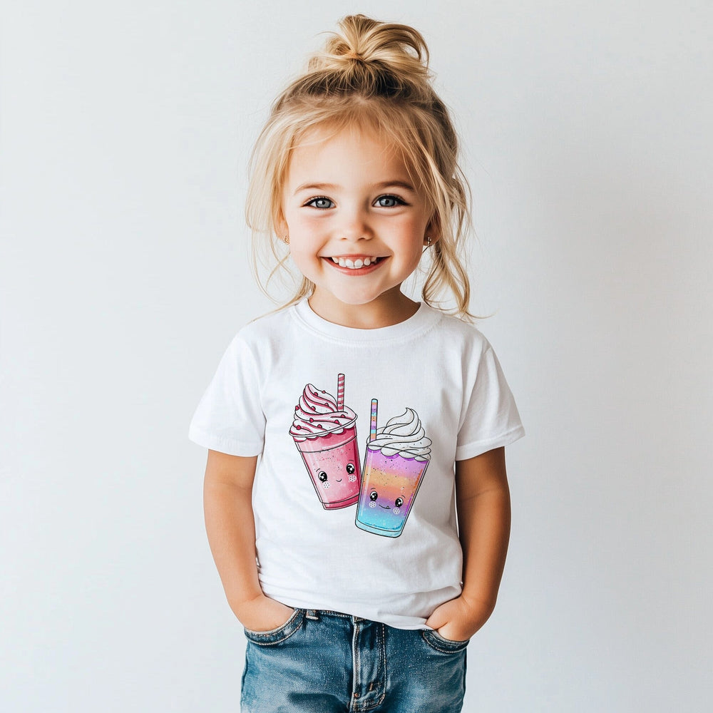 Vorbestellung | Bügelbild "Milchshake - Erdbeere" fadenwunsch 