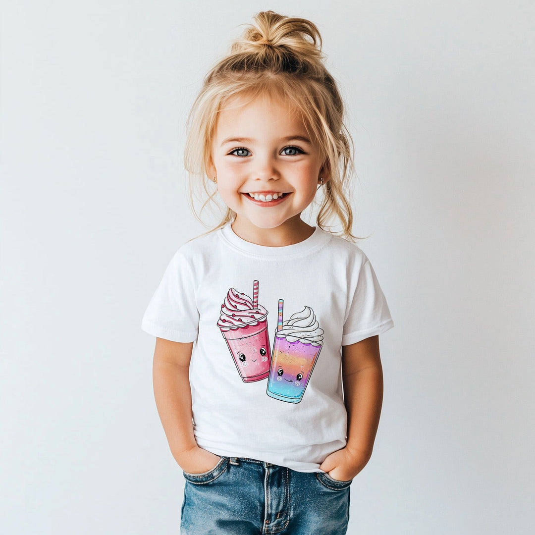 Vorbestellung | Bügelbild "Milchshake - Erdbeere" fadenwunsch 