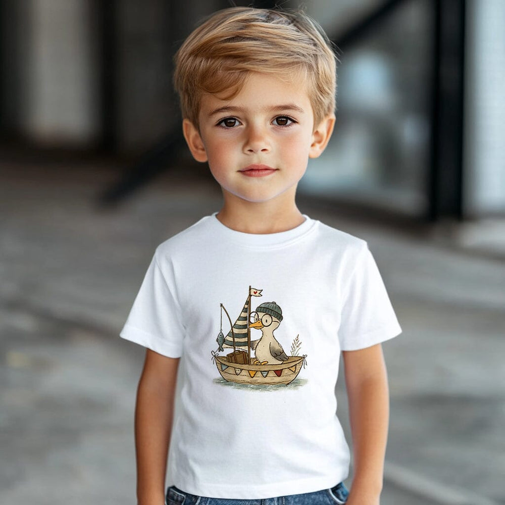 Vorbestellung | Bügelbild "Möwe Manni auf großer Fahrt" fadenwunsch 