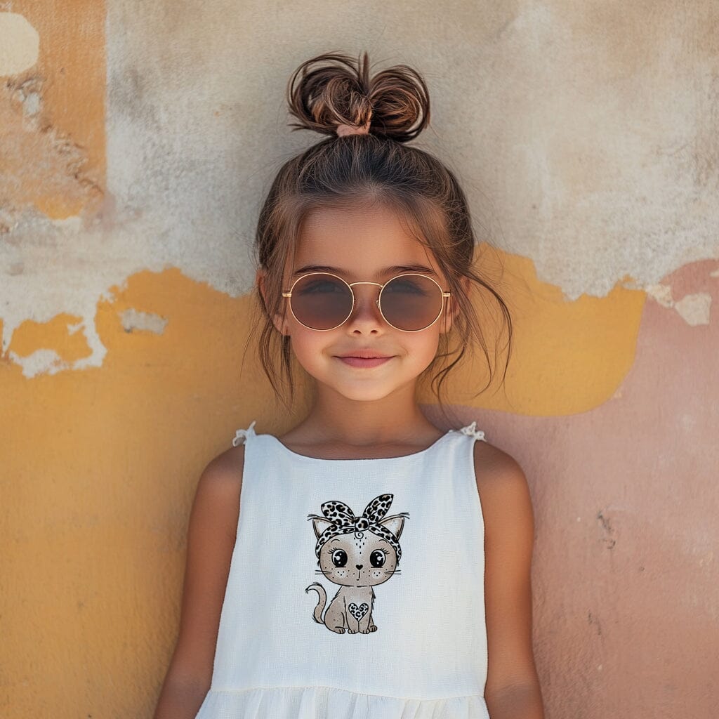 Vorbestellung | Bügelbild "Tassenkitty - Leo" fadenwunsch 