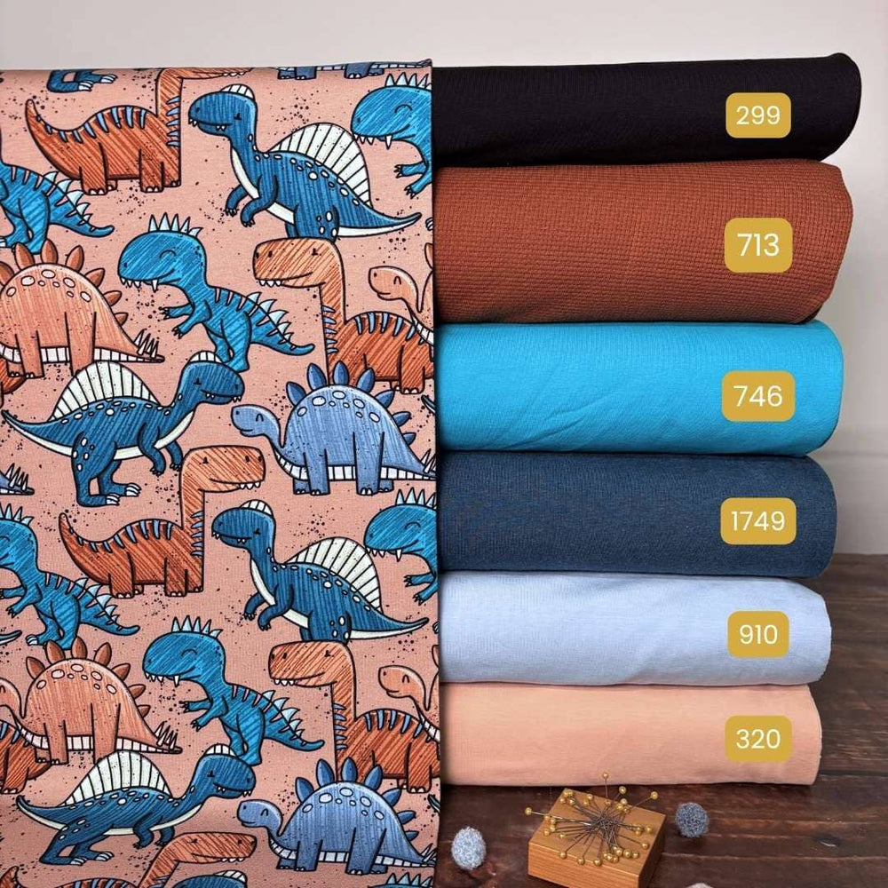"Dinotopia - Dunkelbeige" fadenwunsch 