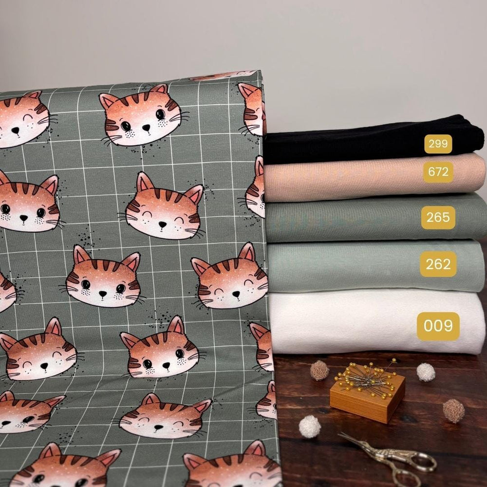 "Katze - Grün" fadenwunsch 