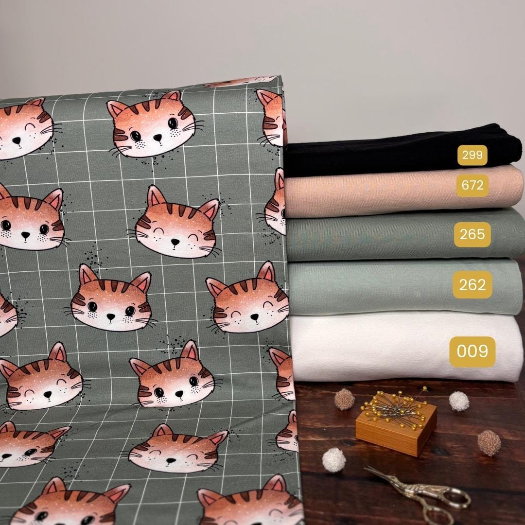 "Katze - Grün" fadenwunsch 