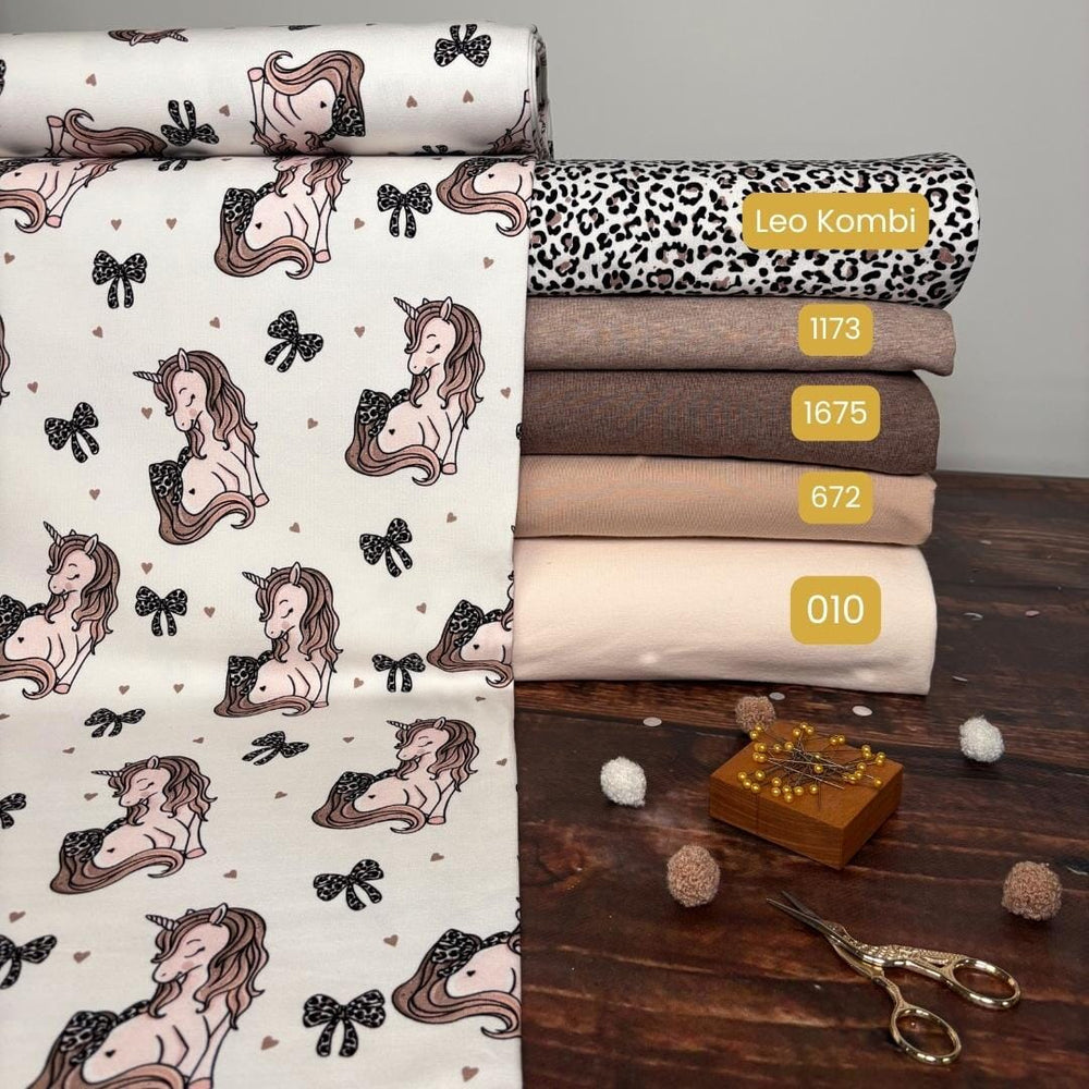 "Leo Little Unicorn - Einhorn - Beige" fadenwunsch 