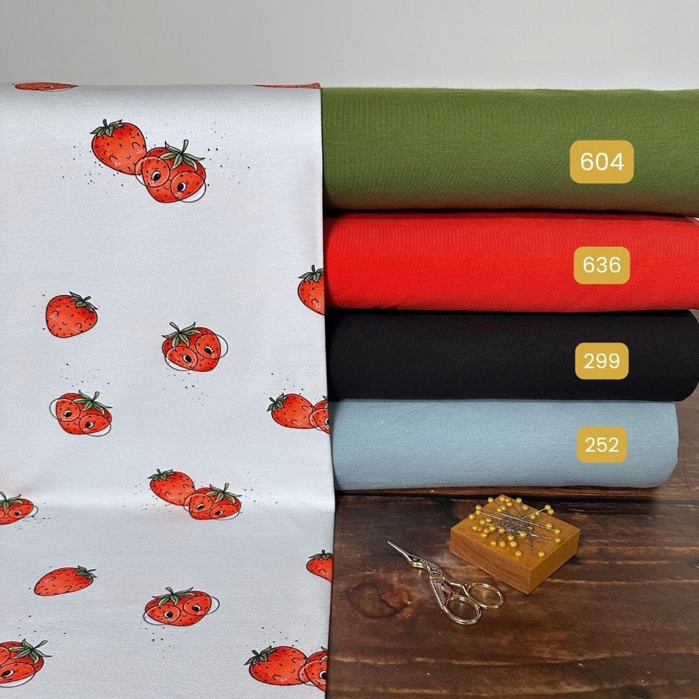 "Mini Fruits - Erdbeeren" fadenwunsch 