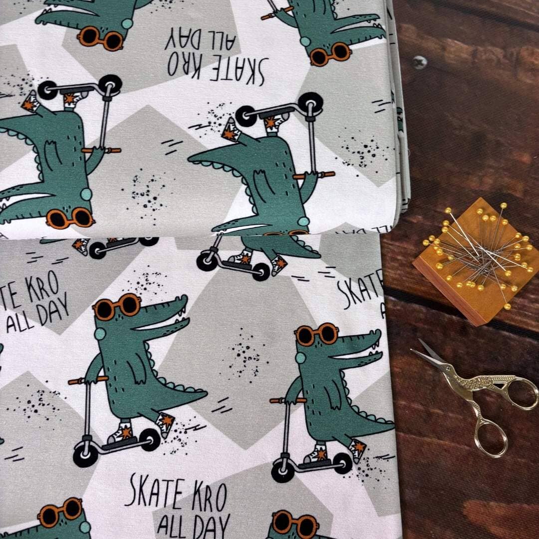 "Krokodil SkaterKro" fadenwunsch 