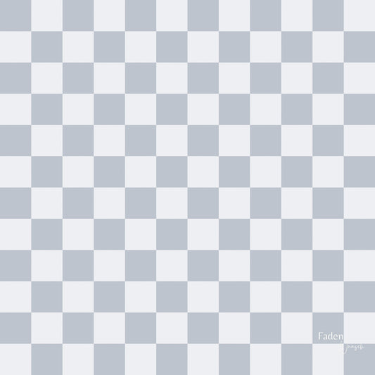 Lycra Checkerboard Grau fadenwunsch 