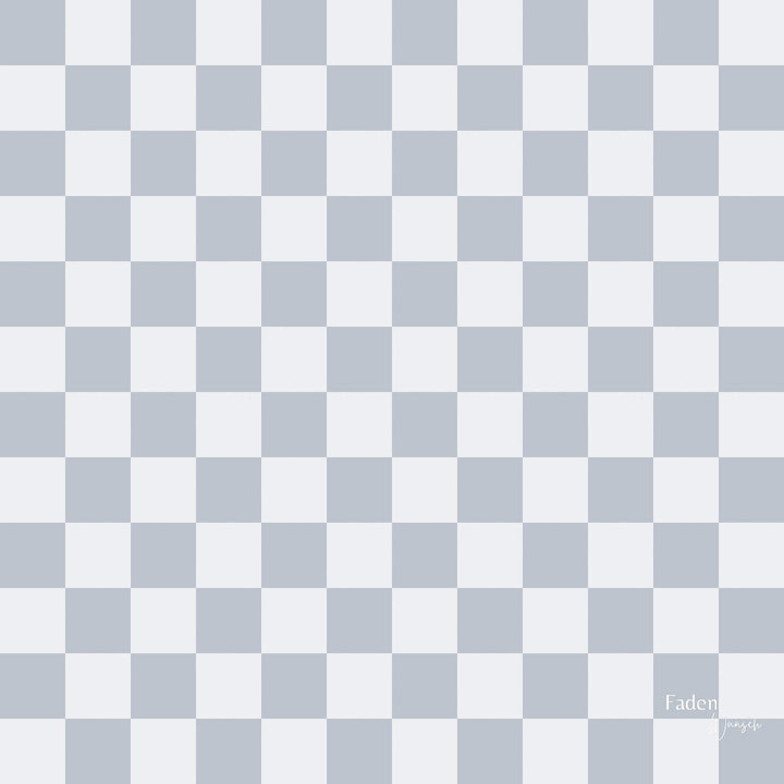 Lycra Checkerboard Grau fadenwunsch 