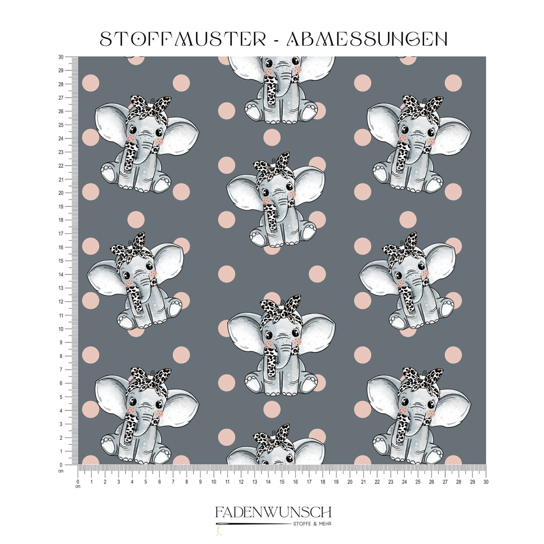 Vorbestellung | "Winter Elephant Girl" fadenwunsch 