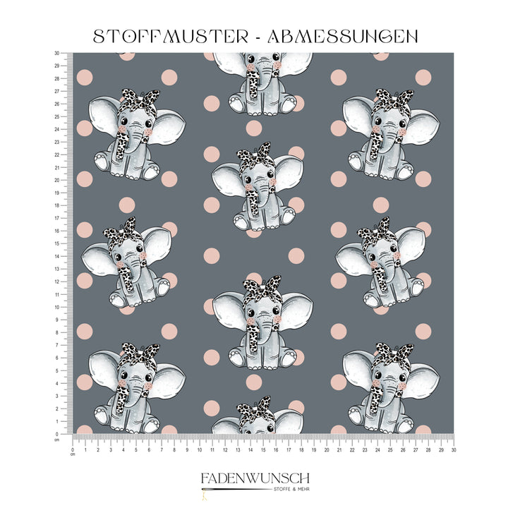 Vorbestellung | "Winter Elephant Girl" fadenwunsch 