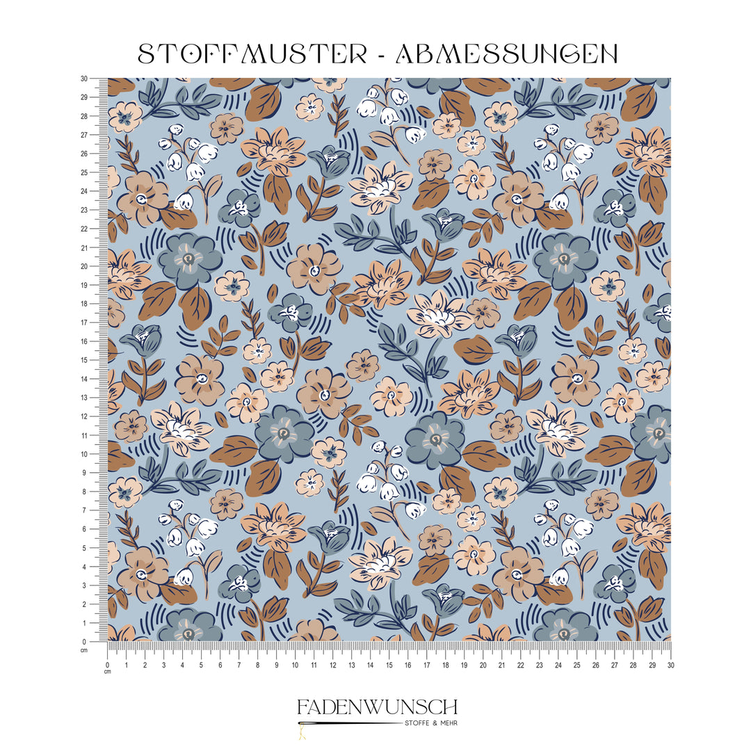 Vorbestellung | "Wild Garden Blau" fadenwunsch 