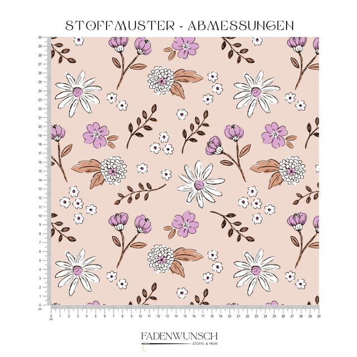 Vorbestellung | "Faded Flower Beige" fadenwunsch 