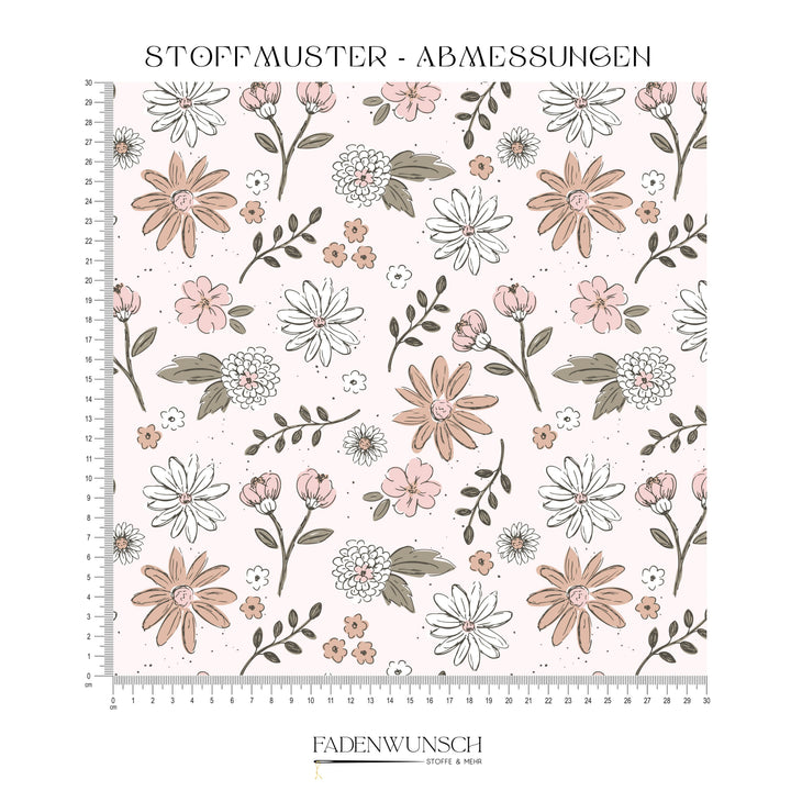 Vorbestellung | "Faded Flower Creme" fadenwunsch 