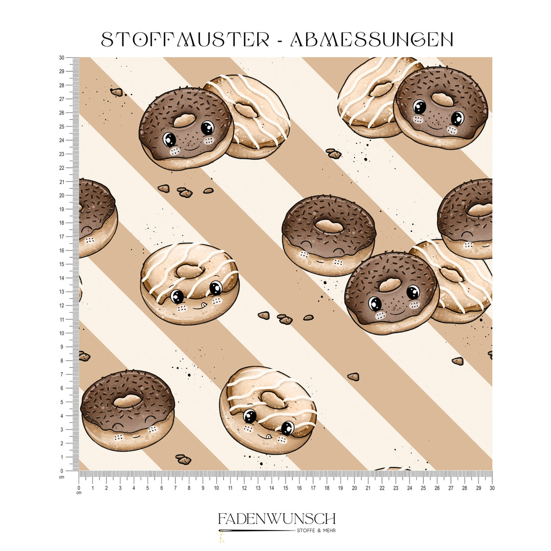 Vorbestellung | "Donut Love Streifen Beige" fadenwunsch 