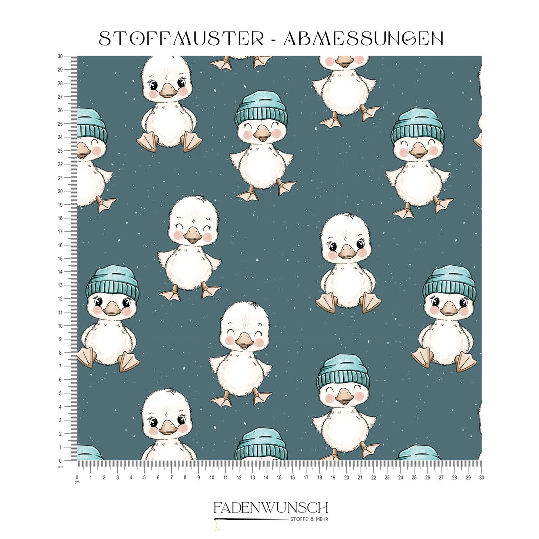 Vorbestellung | "Gänsebaby Boy Dusty Blue" fadenwunsch 