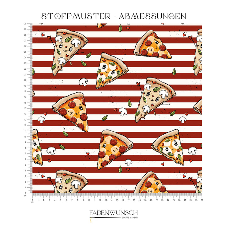 Vorbestellung | "Pizzalein Streifen" fadenwunsch 