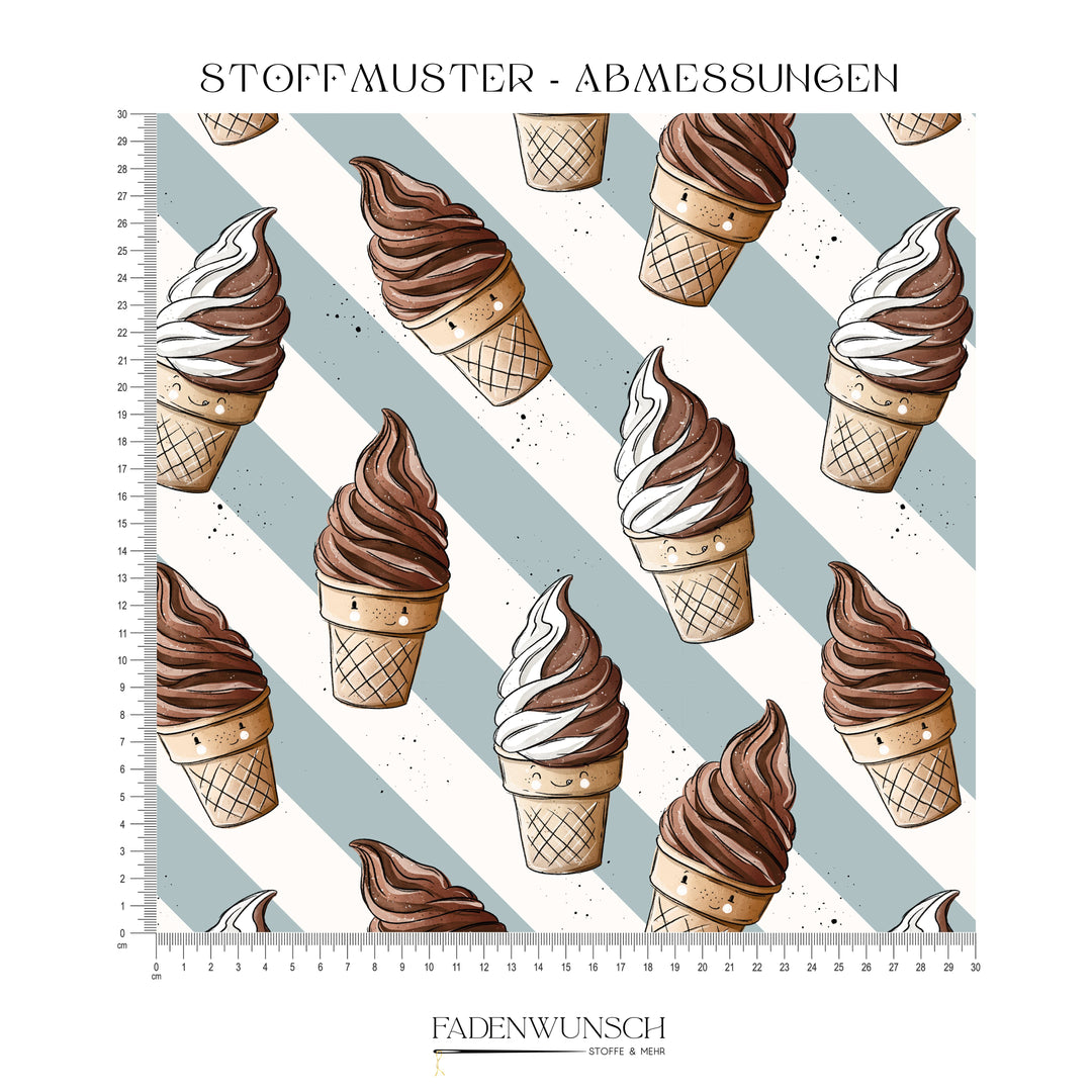 Vorbestellung | "Softeis Stripes" fadenwunsch 