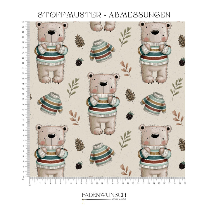 Vorbestellung | "Cozy Bear" fadenwunsch 
