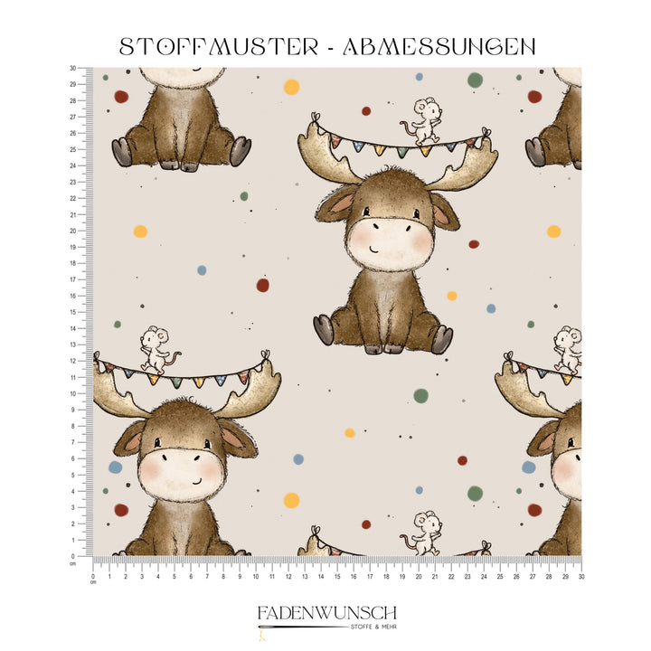 Vorbestellung | "Little Christmas Elk" fadenwunsch 