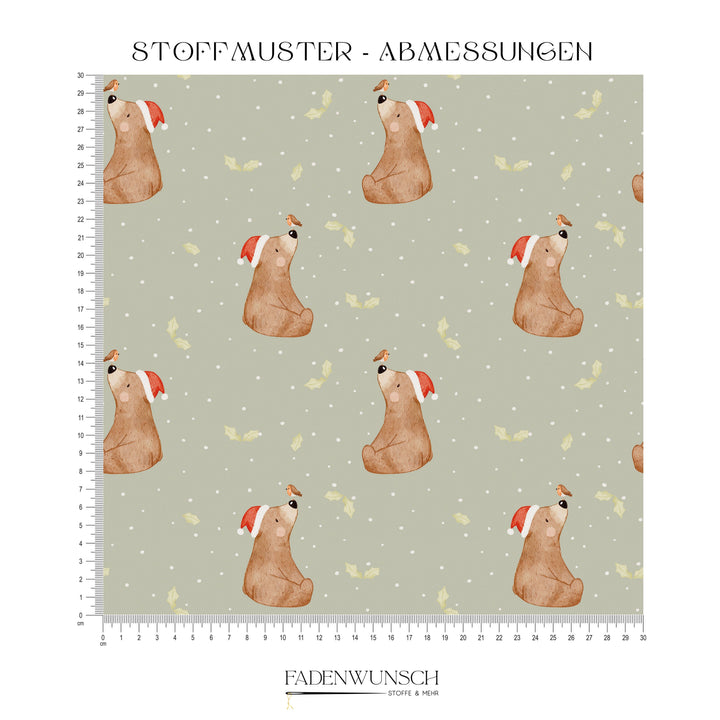 Vorbestellung | "Sweet Winter Bear" fadenwunsch 