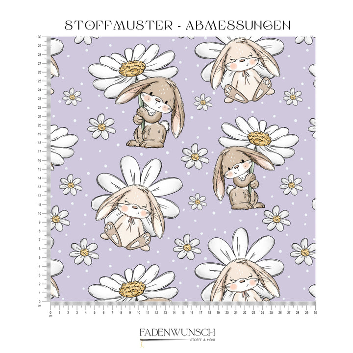 Vorbestellung | "Blumenhase" fadenwunsch 