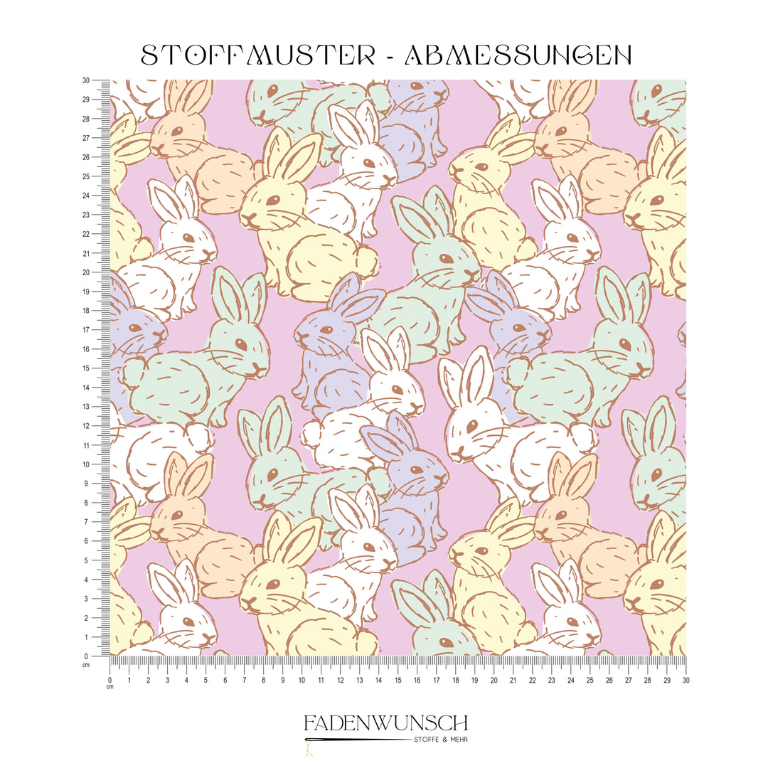 Vorbestellung | "Sketchy Rabbit Bunt" fadenwunsch 