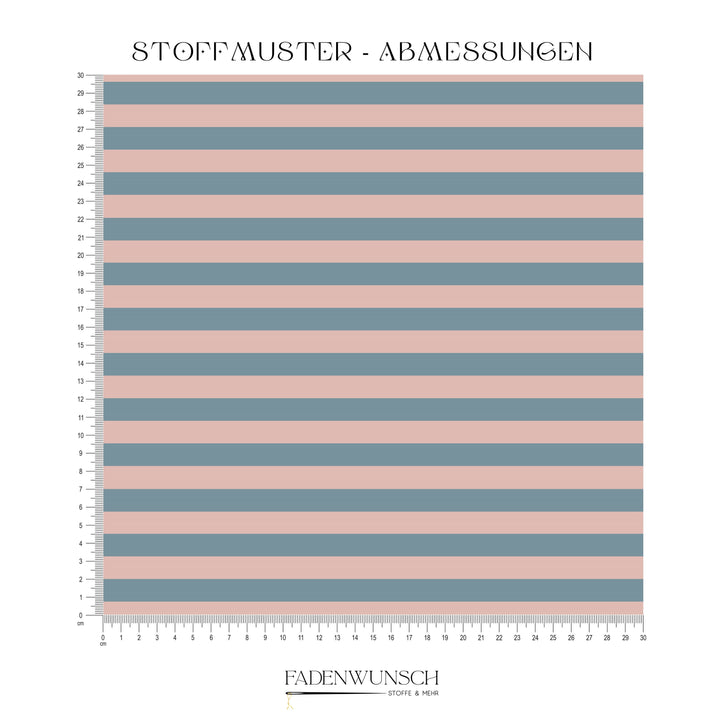Vorbestellung | "Walflowers Streifen" fadenwunsch 