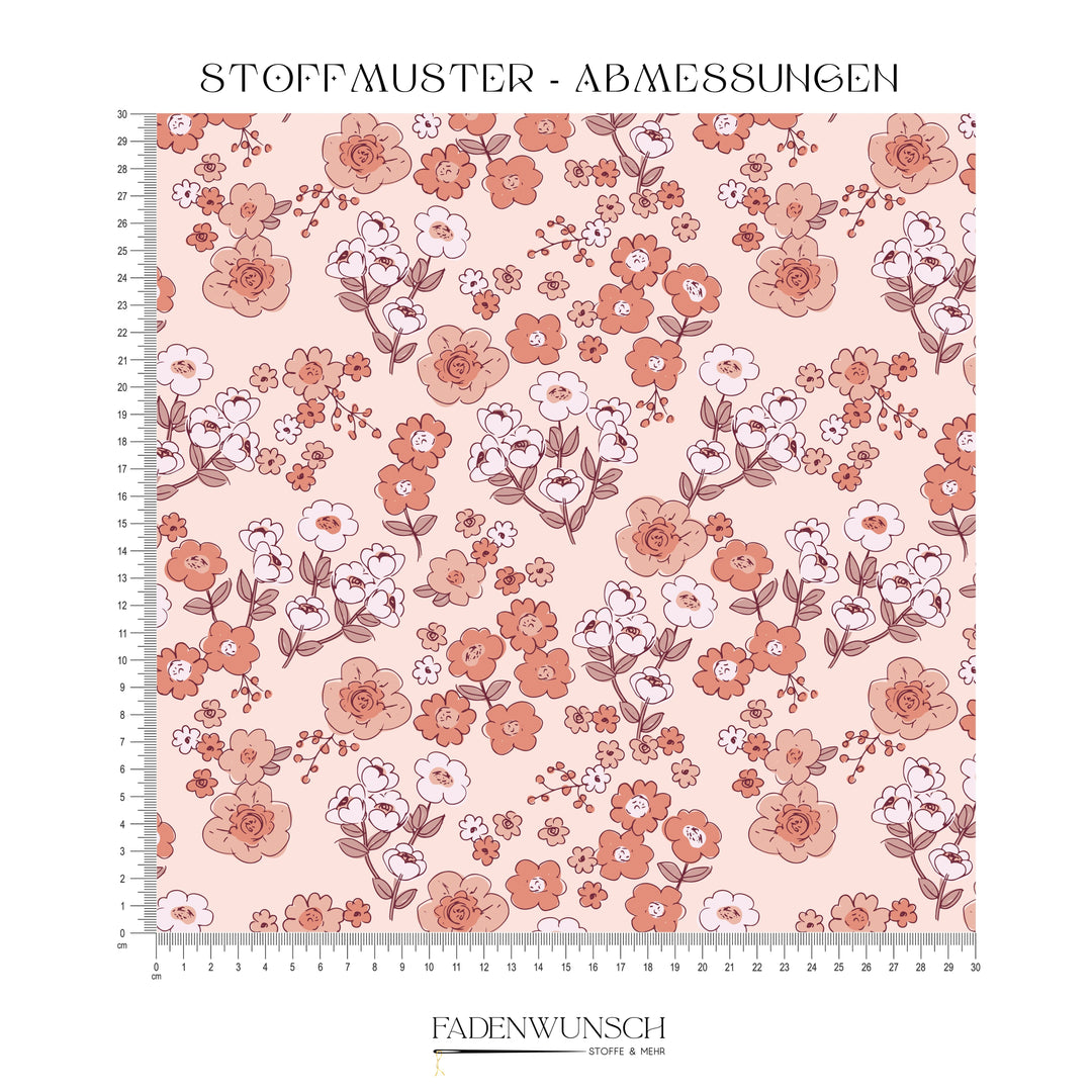 Vorbestellung | "Lush Bloom Rosa Orange" fadenwunsch 