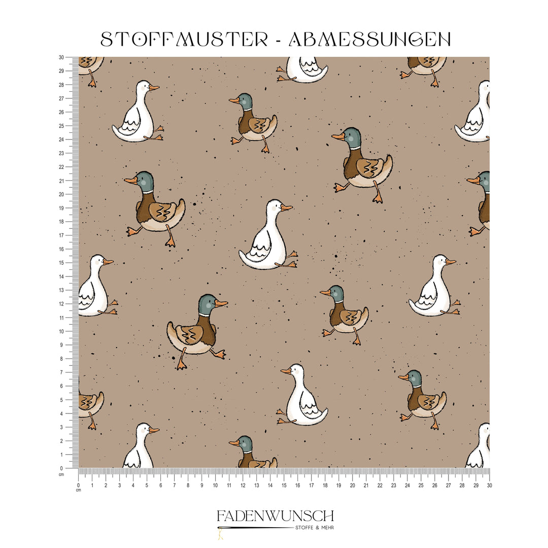 Vorbestellung | "Entenglück Braun" fadenwunsch 