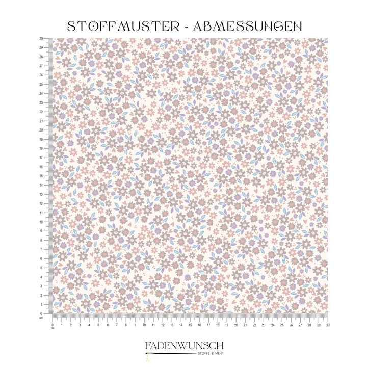 Vorbestellung | "Streublumen Beige" fadenwunsch 