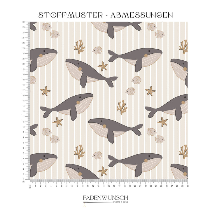 Vorbestellung | "Ocean Whispers Beige" fadenwunsch 