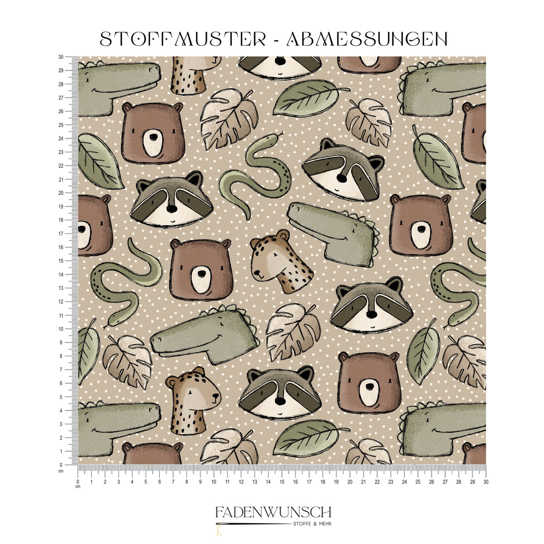 Vorbestellung | "Dschungelabenteuer" fadenwunsch 