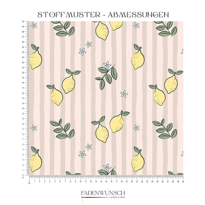 Vorbestellung | "Lemons Beige" fadenwunsch 