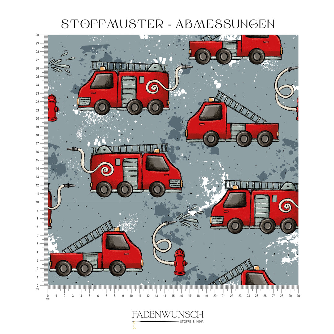 Vorbestellung | "Fire Trucks" fadenwunsch 